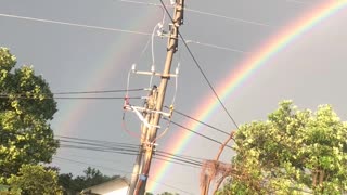 Beautiful Double Rainbow Bridges