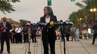 Kamala Launches into Bizarre, Incoherent Anti-Gun Rant in Highland Park