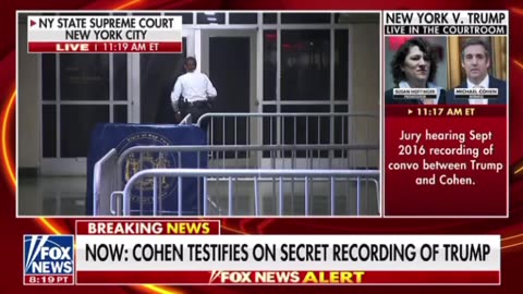 USA: Prosecutors play secret phone call between Cohen and Trump!