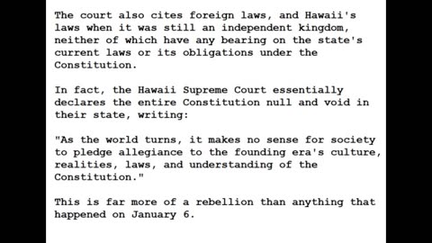 24-0208 - Hawaii Supreme Court ignores U.S. Constitution