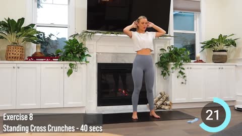 AT HOME HIIT WORKOUT | 10 MINUTES