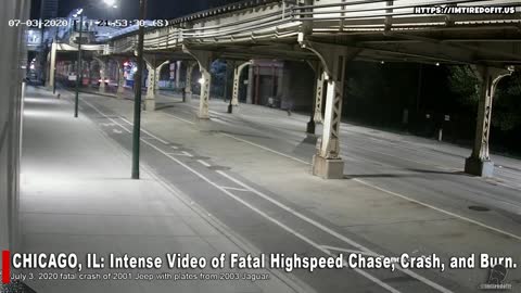 CHICAGO: Fatal Highspeed Chase. Two dead, one in critical condition.