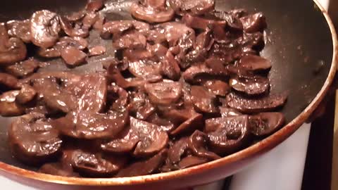 Sauteed mushrooms