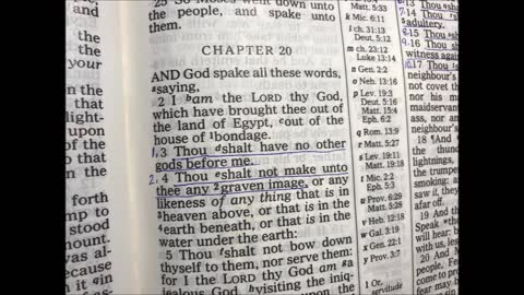 Exodus - Chapter 20 - The Ten Commandments