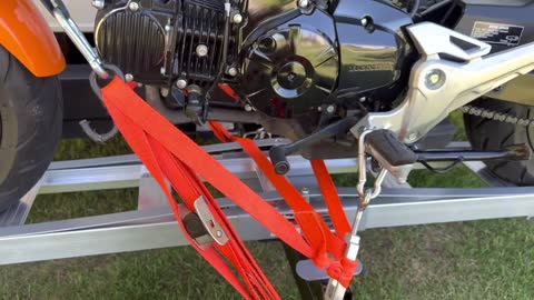 Motorcycle carrier from Harbor Freight