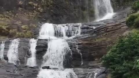 Cheeyapara Waterfalls Idukki Munnar #waterfall #