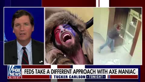 Fox News’ Bill Melugin tells Tucker Carlson about TPM’s report by Andy Ngo and Mia Cathell that revealed a man with ties to Antifa only received probation after attacking a Republican Senator’s office with an axe