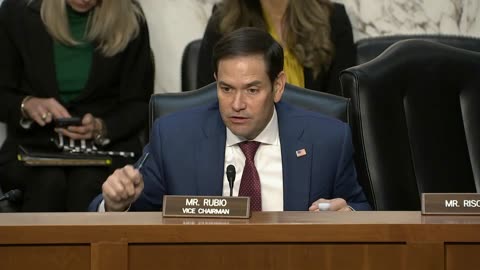 Vice Chairman Rubio Questions Witnesses at a Senate Intel Hearing on China & TikTok
