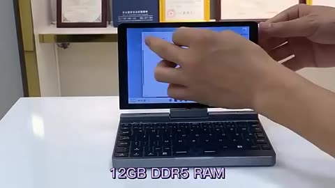 Mini Laptop,8 inch HD Touch Screen Mini Computer Windows 11 Pro,