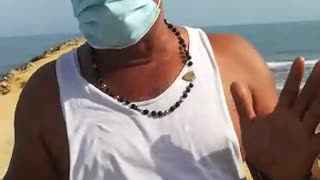 niño ahogado en las playas de manga