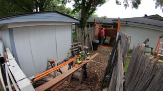 Building a Fence Time Lapse