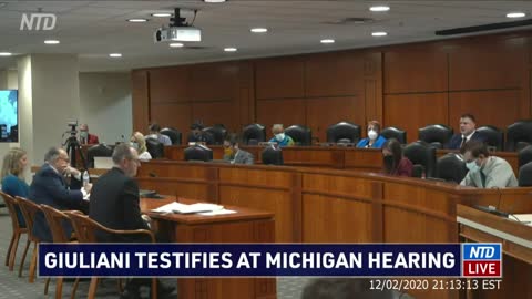 Colonel Phil Waldron's Testimony During Michigan Legislative Hearing on the Election