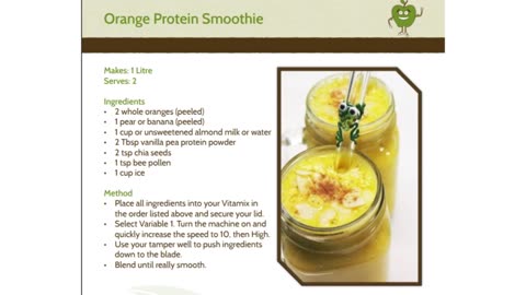 Orange Protein Smoothie