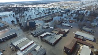 Severe Flooding in North Bend Nebraska