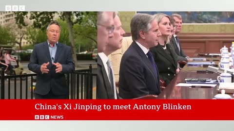 China’s Xi Jinping meets US Secretary of State Antony Blinken