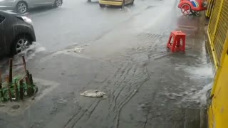 tormenta con granizo se registra en la tarde de este miércoles