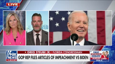Rep. Greg Steube on impeaching Joe Biden: "You have real evidence of crimes."