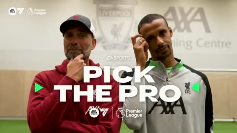 Jurgen Klopp and Joel Matip guess the footballer | Pick The Pro