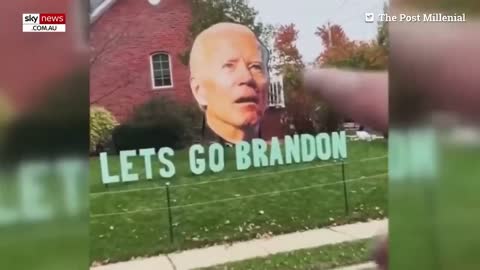 "Let's Go Brandon" Yard Signs