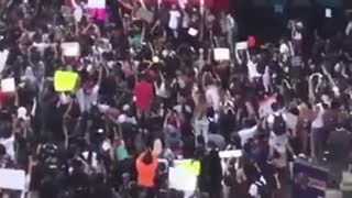 Riots erupt at CNN headquarters in Atlanta