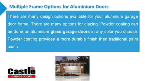 Reasons Why Aluminum Garage Door Turns Heads