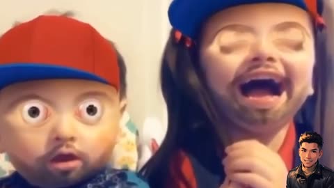 Brother And Sister Try Out A New Snapchat Filter With Hysterical Results