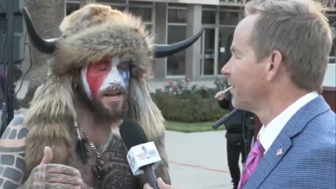 Jake Angeli AKA "Viking Guy" from Capitol Hill Incident Interviewed