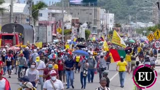 Así transcurren las marchas del 5 de mayo en Cartagena