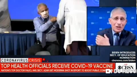 Dr. Fauci Faked covid vaccine