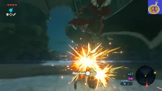 Lynel Fight Staby stab Zelda Breath of the Wild