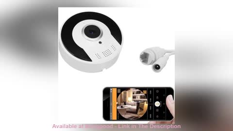☄️ 360 Drgree Panoramic Camera Wifi Wireless Camera Remote Monitor Invigilator Camcorder