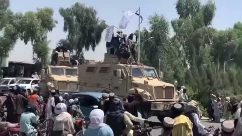 WATCH: The Taliban Is Holding Military Parades With US Equipment