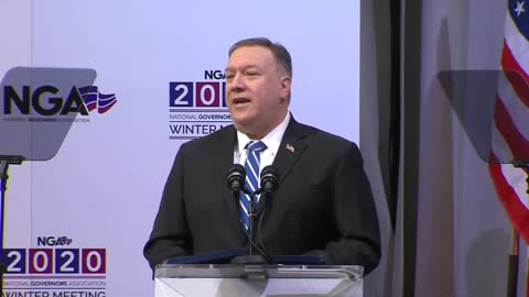 Mike Pompeo Nails US Governors and China Policies