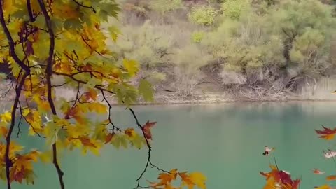 Notice that autumn is more the season of the soul than of nature.📍 Lake Tsivlou, Peloponnese, Greece