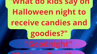 Trick-or-Treating Tradition