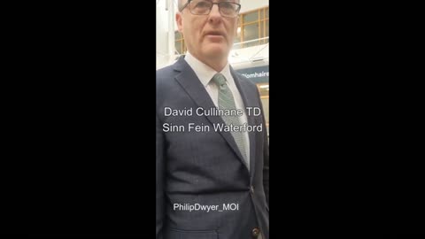 David Cullinane-Waterford TD refuses to answer questions from Philip Dwyer 20-04-24