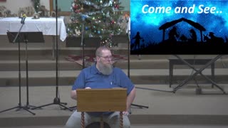 Sunday Sermon at Moose Creek Baptist Church 12-11-2022