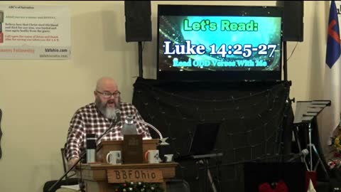 252 The Christian Becomes A Disciple (Luke 14:25-35) 1 of 2