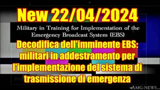 New 22/04/2024 Decodifica dell'imminente EBS: militari in addestramento