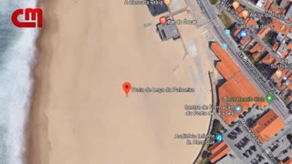 Cabeça de mulher encontrada em praia de Leça da Palmeira