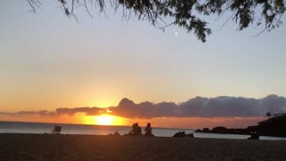 Maui Sunset at Black Rock Reef
