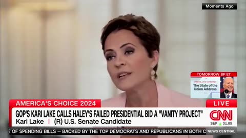 Kari Lake strongly criticizes Nikki Haley for not endorsing Trump