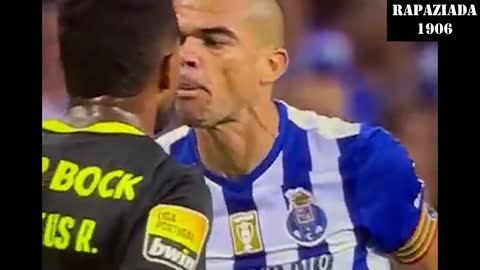 Pepe aquele exemplo de desportivismo e lealdade no desporto