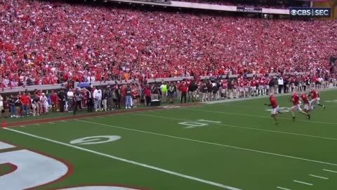 Georgia PERFECT 75 Yard Punt vs Tennessee | 2022 College Football