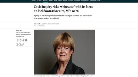 UK Covid-19 Inquiry—the fix is in? - UK Column News - 2nd December 2022