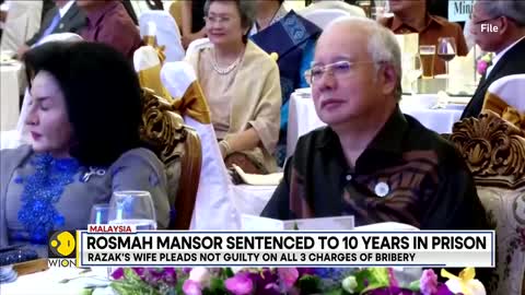 Malaysia's former PM Najib Razak's wife gets 10 years jail for corruption| Latest English News| WION