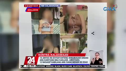 18-anyos na estudyanteng ibinubugaw umano ang kaniyang mga kaklase, arestado | 24 Oras