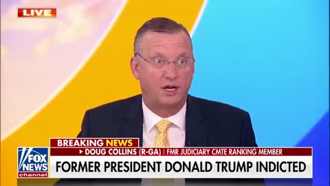 Doug Collins questions motive of Trump indictment: 'Is this a political case?'