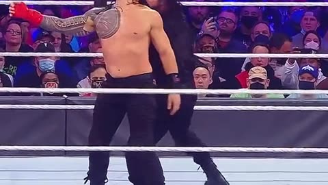 Roman Reigns Vs Seth Rollins Universal Championship Royal Rumble 2022