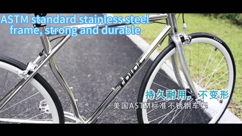 TDJDC Shaft Driven Chainless Road Bicycle